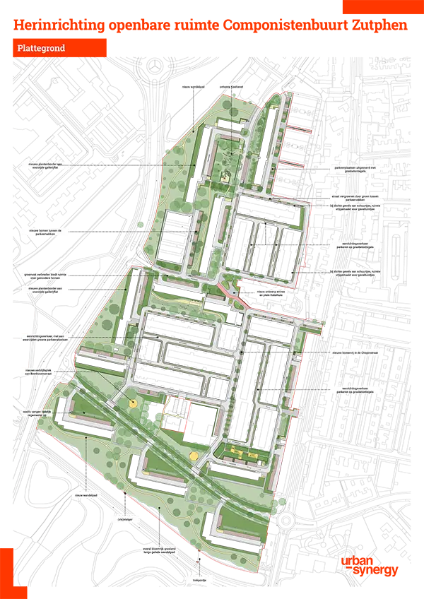 Ontwerp herinrichting componistenbuurt